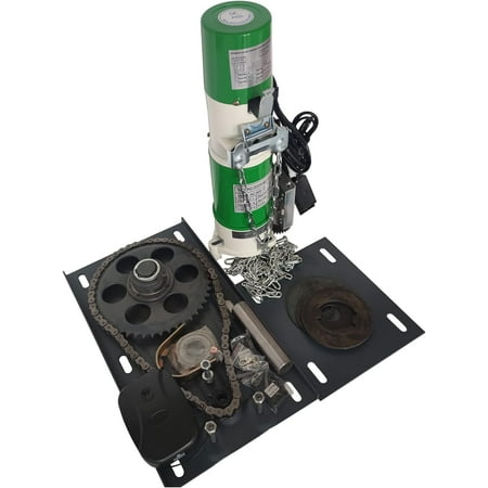 

EQCOTWEA 1300lb AC Rolling Door Side Motor Remote Rolling Shutter Operators Garage Door Opener
