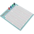 thumbnail image 4 of Makeronics 3220 Tie-Points Solderless Breadboard with Blue Aluminum Back Plate for Circuit/Arduino/Raspberry Pi Prototyping, 4 of 6