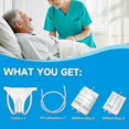 thumbnail image 2 of Wearable Urine Bag With Catheter Duct 1000ml 2000ml For Men Women Elderly Urinary Incontinence, Bedridden Patients, 2 of 5