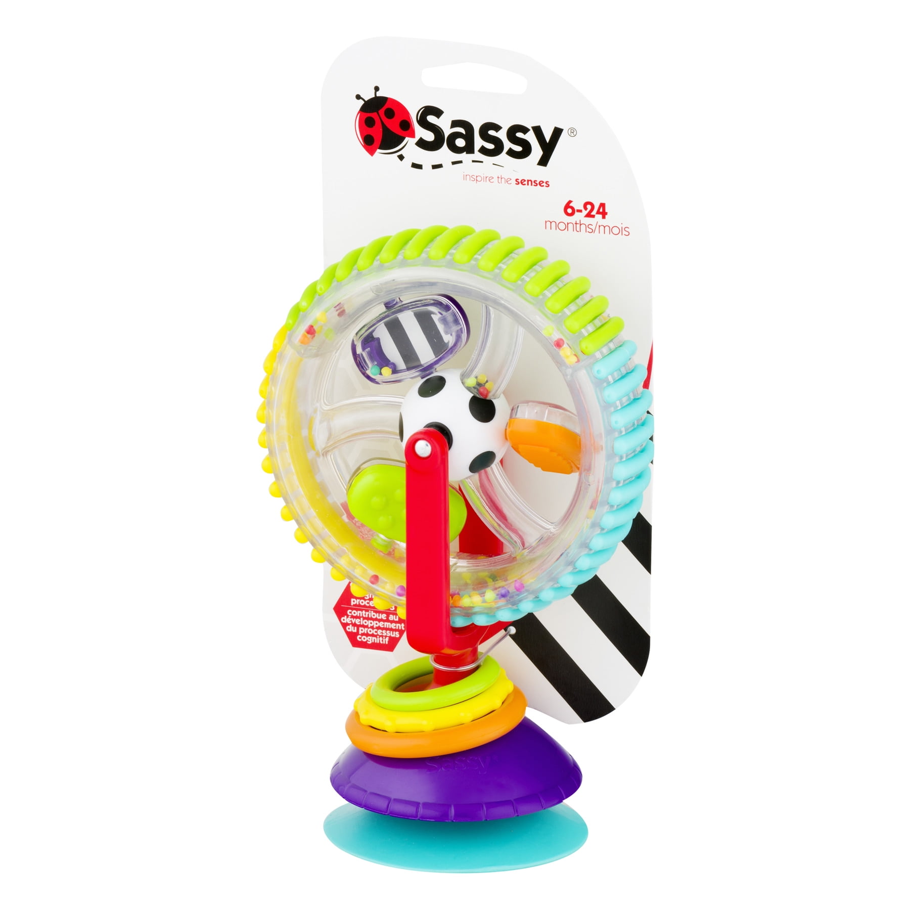 sassy wonder wheel highchair toy