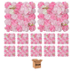 thumbnail image 1 of Kit 12 Pzas Panel De Flores Bloosom  Artificiales Muro Decorativos Rosas Pared, 1 of 5