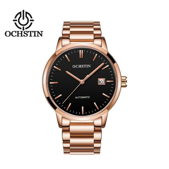 Men's Mechanical Watch Automatic Mechanical Watchtainless Steel Waterproof Simple Waterproof Watch