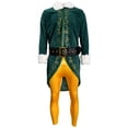 thumbnail image 3 of Christmas Elf Deluxe Complete Costume Set Halloween Costume Cosplay, 3 of 7