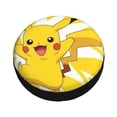 thumbnail image 3 of Cute Cartoon Pokemon Spare Tire Cover Wheel Protectors For Trailer Rv Suv Truck Camper Travel Fits For Tire Diameter 17 Inch, 3 of 7