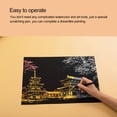 thumbnail image 3 of Scratchboard Serie Urbana Ciudad Escena Nocturna Pintura Papel Sketch Pad Niños Adultos Pintura Regalo Eigraketly FN003275-01, 3 of 6