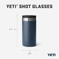 thumbnail image 4 of Verres à Shot YETI Pierre Noire avec Étui de Transport 50mL Ensemble de 4, 4 of 9