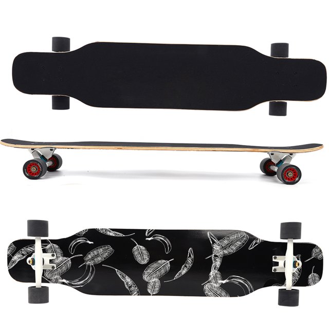 Planche à Roulettes pour Adolescent Mini Planches à Roulettes Planche à Roulettes Érable en Bois Adulte pour Adolescent
