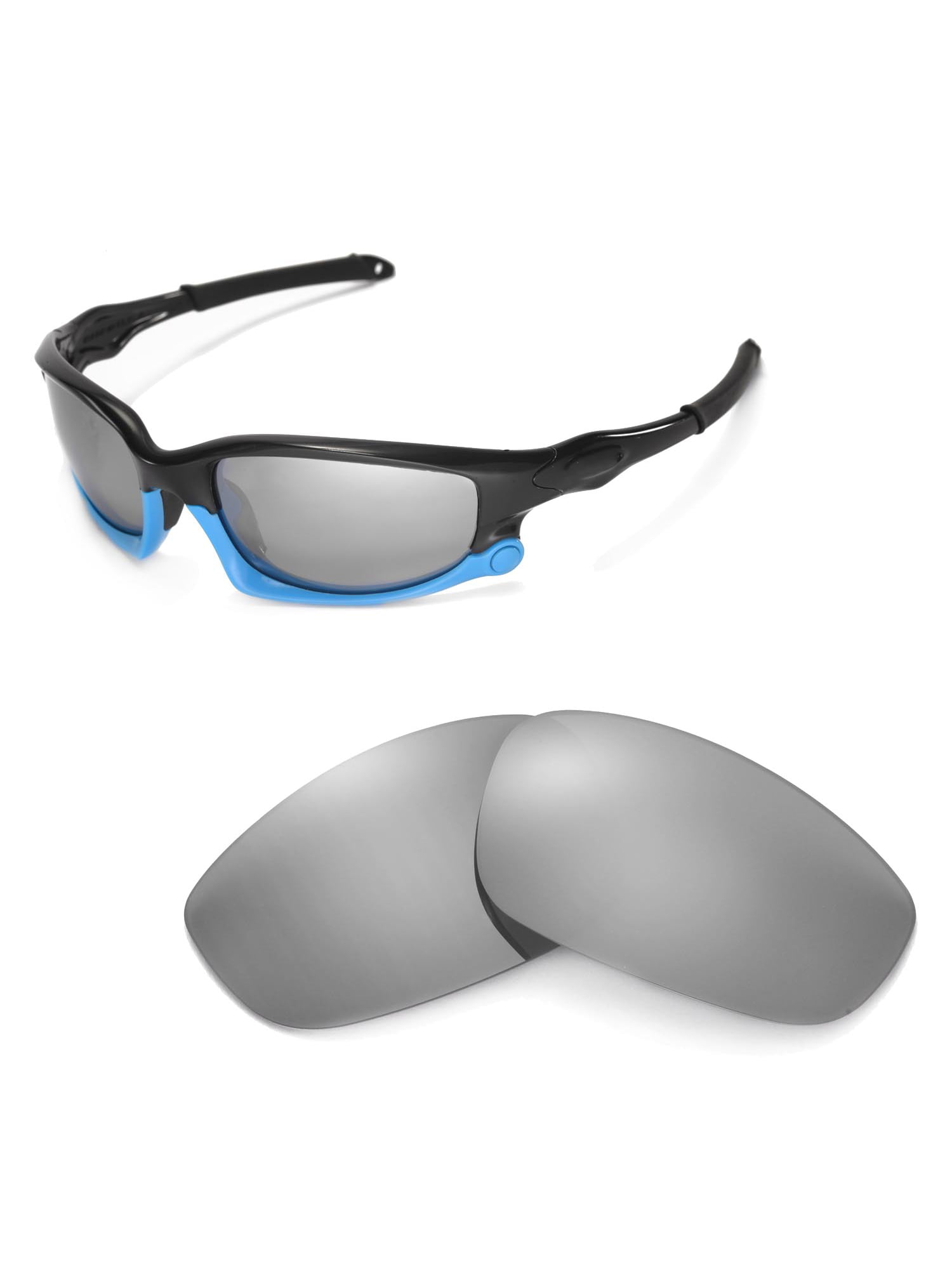 Walleva Polarized for Oakley Split Jacket Sunglasses - Walmart.com