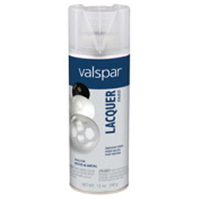 Valspar 41065064 SP 16 oz Clear Anti Rust Lacquer Spray Paint , Pack