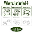 thumbnail image 4 of Callahan Brake Parts Brake Kit for CHEVROLET GMC Select Models Front and Rear Drilled and Slotted Brake Rotors and Ceramic Brake Pads with Calipers EBYK023837, 4 of 4