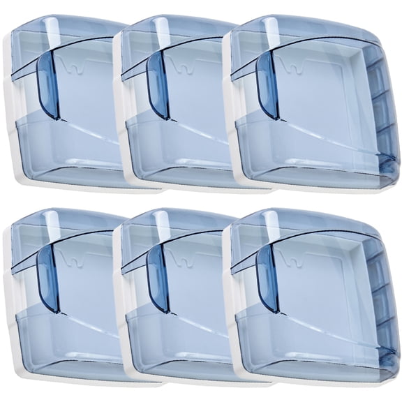 Toyandona 6-Pack Electrical Outlet Covers for Home and Office Safety, Childproof Socket