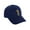 Navy, variant on Daxton 3D Vintage Custom Number Low Profile Adjustable Baseball Dad Hat Cap, Black Gold, 7