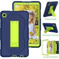 thumbnail image 3 of Kids Case for Galaxy Tab A7 Lite 8.7 2021, Slim Duty Drop Proof Shockproof Protective Cover with Stand and Pencil Holder for Samsung Galaxy Tab A7 Lite 8.7 inch T220/T225 (Blue&Green), 3 of 13