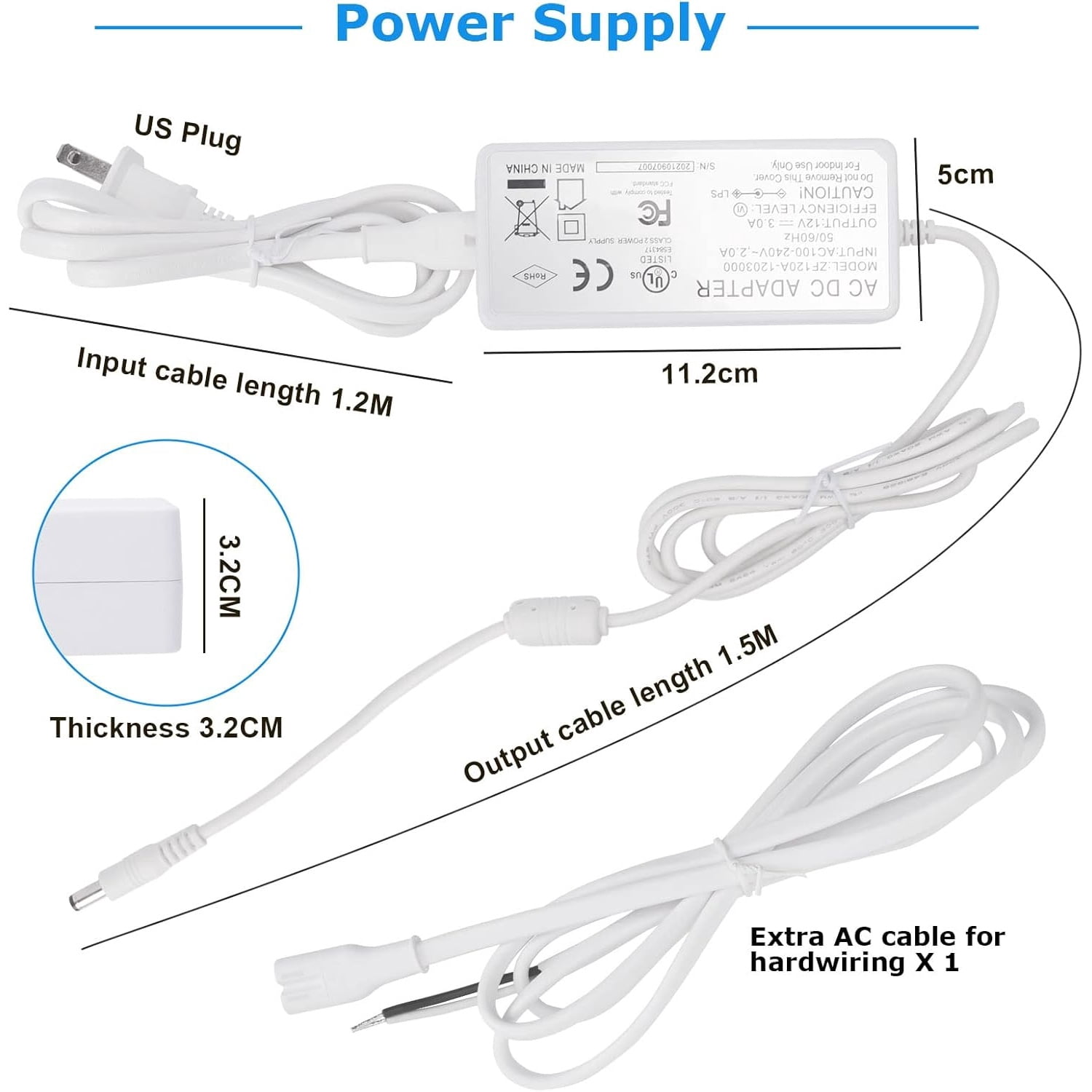 Under Cabinet LED Lighting Kit, Super Bright, 6 PCS 12” Slim Light Bars, 31W 2000 Lumen, Dimmable, Plug or Wired Power Adapter, for Kitchen Cabinets Counter Shelf Workbench (Warm White 3000K)