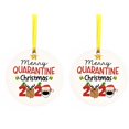thumbnail image 2 of Pendentif Imprimé Populaire de Noël Pvc 2 Pcs, 2 of 8