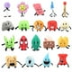 thumbnail image 4 of 29 Style New Battle for Dream Island Plush Toy Leafy Firey Flower Waterdrop Bubble Cake Lollipop Plushie Pillow Doll Kids Gift, 4 of 5