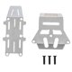 thumbnail image 2 of Placas protectoras de acero inoxidable a escala 1:10, fáciles de instalar, piezas de repuesto para vehículos de control remoto, accesorios de, 2 of 9