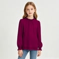 thumbnail image 5 of HIPYLO Thermal Tops for Girls Tops Teens Girls Size 8 Long Sleeve Tops Kids Christmas Shirts Cropped Shirts Toddler Clothes Girls 3t Girls Clothes 18, 9-10 Years, 5 of 7