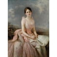 thumbnail image 3 of Edward Hughes 19x24 Black Modern Framed Museum Art Print Titled - Juliette Gordon Low, 3 of 5