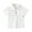 White, variant on Vedolay Crop Top Boy Print Button Down Shirt Short Sleeve Lapel Neck Casual Tee Summer Clothes,Coffee 2-3 Years