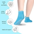 thumbnail image 2 of TELOLY 8 Pairs Grip Socks,Non-Slip Yoga Socks,Added Safety Pilates Grip Socks,Comfortable Fit Grip Socks Pilates,Hospital Socks with Cushioned Soles, 2 of 5