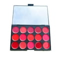 thumbnail image 1 of Paleta de labios de 15 colores, paleta de lápiz labial humectante, brillos de labios multiusos, plato de maquillaje para barra principiante, mujeres y, 1 of 9