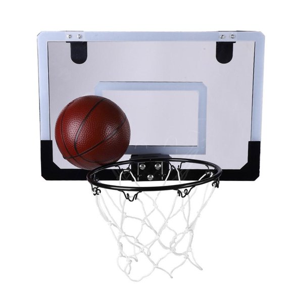 LYUMO Indoor Mini Basketball System Backboard Hoop Kit Door Wall Mounted Kids Toy Set, Kids Basketball Kit,Basketball Backboard