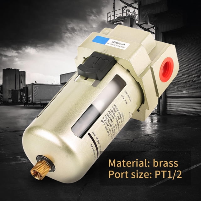 Wchiuoe Moisture Water Filter, Moisture Air Filter, Convenient For Impurities General Purpose Moisture Professional Use