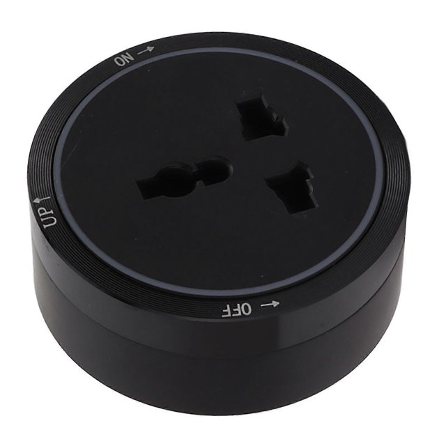 Adaptador de extensión de toma de corriente eléctrica, toma de pared horizontal extraíble para uso doméstico,
