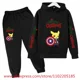thumbnail image 3 of Christmas Hoodie Set Kids Clothes Girls Hooded Tracksuit Boys Santa Claus Sweatshirt 2pcs Children Stranger Things Clothing, 3 of 5