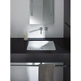 thumbnail image 5 of Duravit 0330430017 6.25 x 13.75 x 18.25 in. Vero Undermount Bathroom Sink, White, 5 of 6