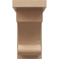 thumbnail image 2 of 6"W x 12"D x 12"H Classic Alma Rough Cedar Woodgrain TimberThane Corbel, Primed Tan, 2 of 6