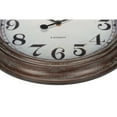 thumbnail image 3 of Monarch Specialties I 9049 - Clocks, 20" Round, Wall Clock, Antique Brown, Transitional, 3 of 4