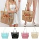 thumbnail image 1 of Sandproof Mesh Beach Bag with Pockets, Waterproof Large Foldable Mesh Swimming Bag Trendy Grocery Shopping Bag Travel Storage Tote Bag for Women, 1 of 5