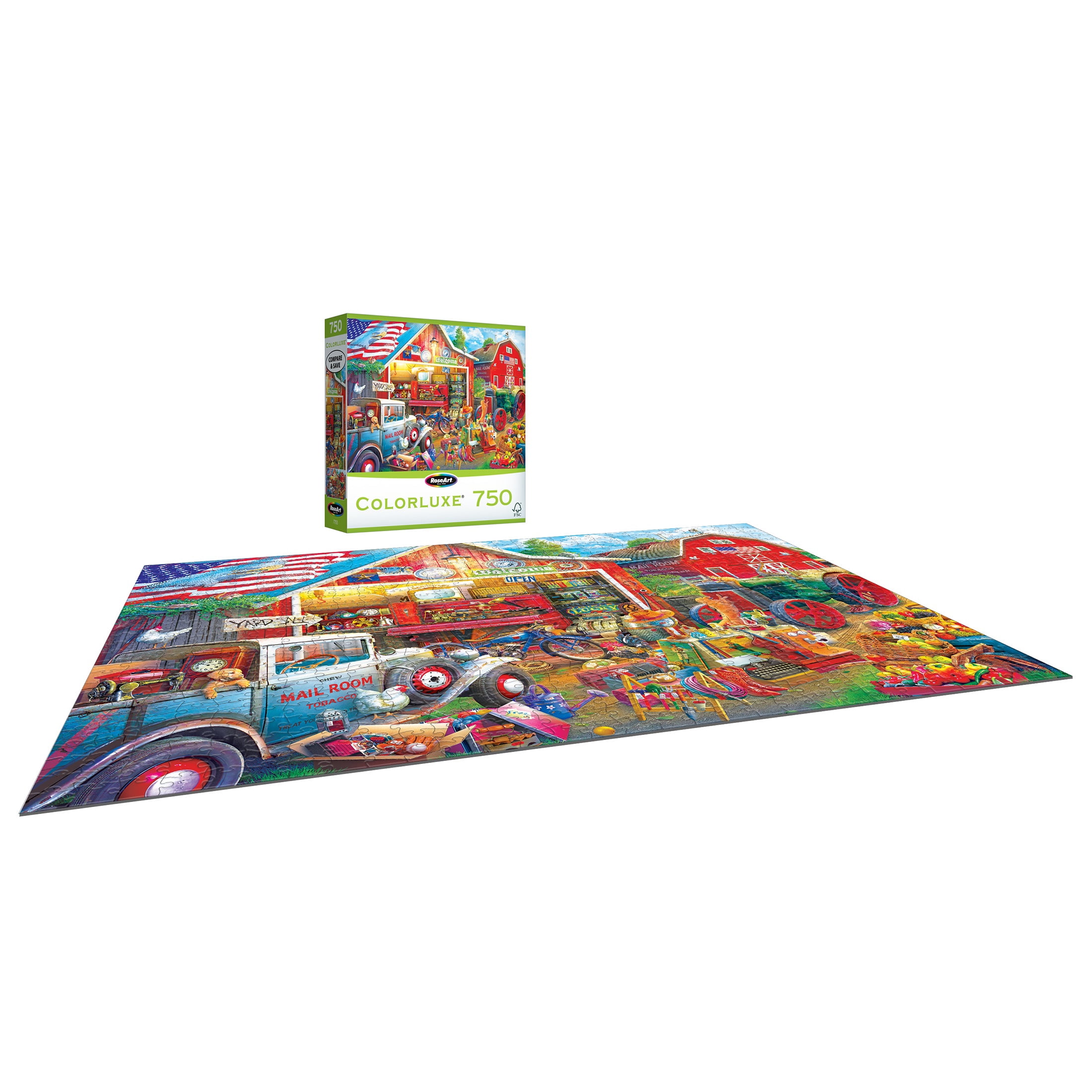 RoseArt Colorluxe 750-Piece - Barns & Antiques