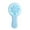 Sky Blue, variant on SHENGLUO Portable Handheld Mini Fan - Portable Fan, USB Rechargeable, Pocket-Sized, 3 Speed, Small Pocket Fan For Home Office Travel Sky Blue