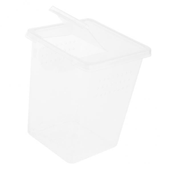 Bunblic 9x Reptile Feeding Breeding Box Container Case Hatching Tank 8x8x11cm