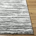thumbnail image 3 of Hauteloom Vembo Living Room, Bedroom Area Rug - Contemporary - High Pile - Light Silver, Gray, Silver Gray - 5'3" x 7', 3 of 6