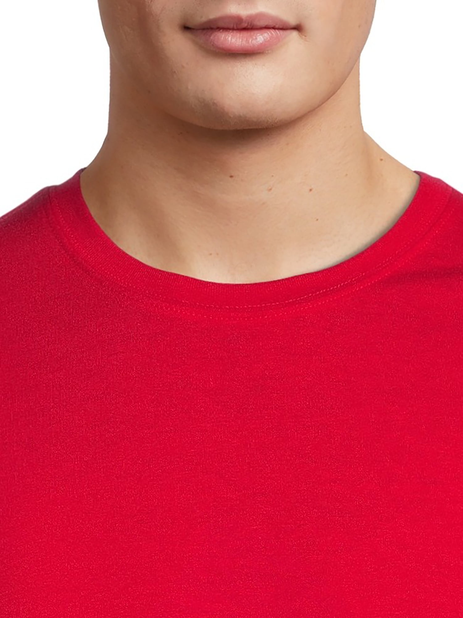 Athletic Works Men's and Big Men's Crew Neck Tee, 2-Pack, Sizes S-4XL