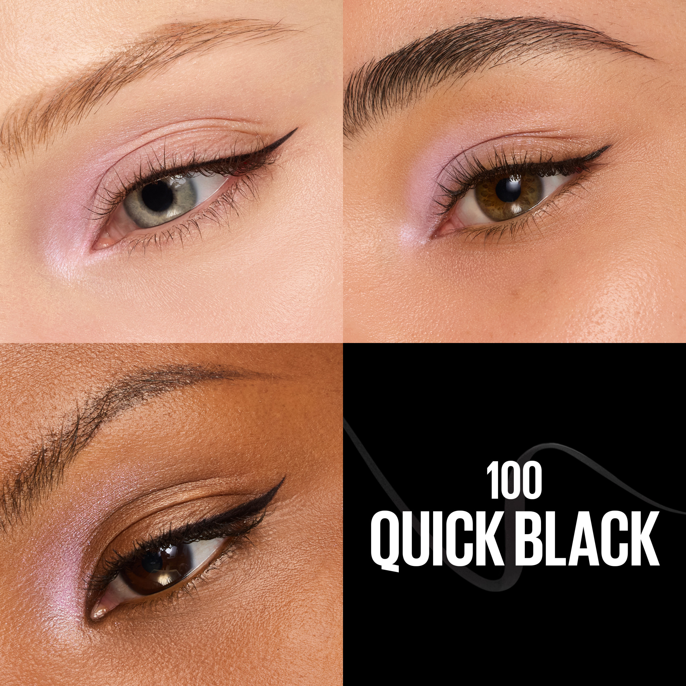Maybelline Flash Wing Liner, Winged Liquid Eyeliner Pen, Long Lasting, Quick Black, 0.02 fl oz