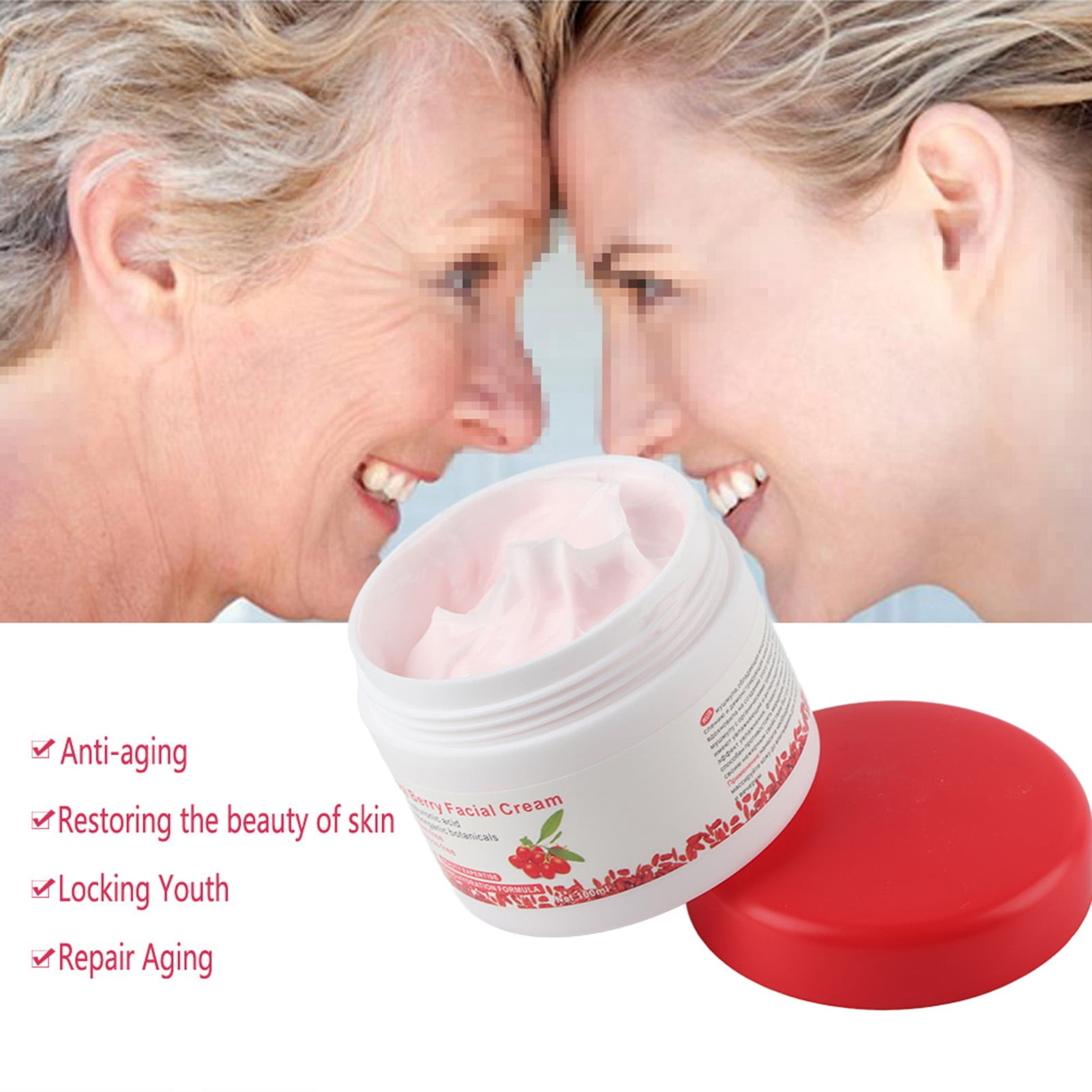 Goji Berry Facial Cream, Home Health Goji Berry Fragrance Free
