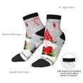 thumbnail image 6 of Pofeuu Merry Christmas Gnome1 Print 30cm Socks, Adult Running Hiking Socks for Youth and Adult, 6 of 7