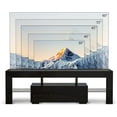 thumbnail image 6 of Bonnlo LED TV Stand for TVs Up to 60 Inch, Modern Entertainment Center with LED Lights and Storage for Living Room (Black, 51'' x 14'' x 16''), 6 of 7