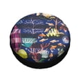 thumbnail image 3 of Kll Sea Inhabitans And Herb Tire Cover,Universal Wheel Tire Cover For Trailer, Rv, Suv, Truck,Camper And Many Vehicle,(15 Inch), 3 of 8