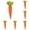 A, variant on 5PCS Easter Fabric Carrot Decorations, Plush Carrots for Baskets and Tray, Perfect Spring Holiday Decor for Easter, for Easter Home Wedding Farmhouse Basket Bowl Fillers Tiered Trays