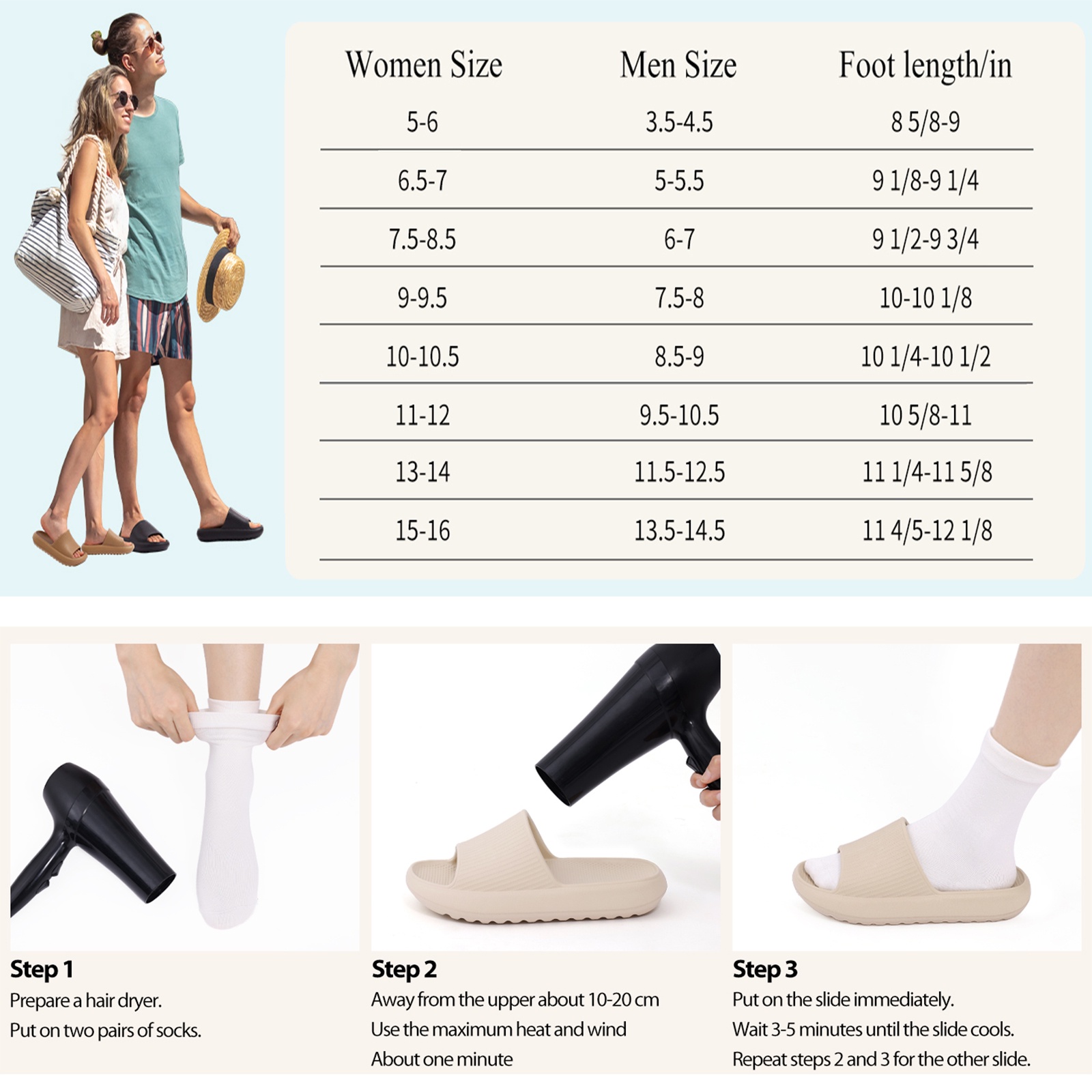 Litfun Cloud Slides with Arch Support, Unisex photo 4