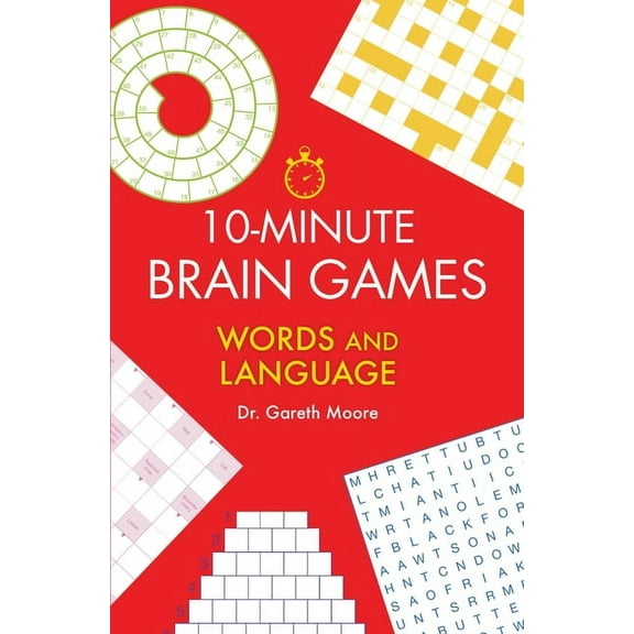10-Minute Brain Games: Words and Language, (Paperback)