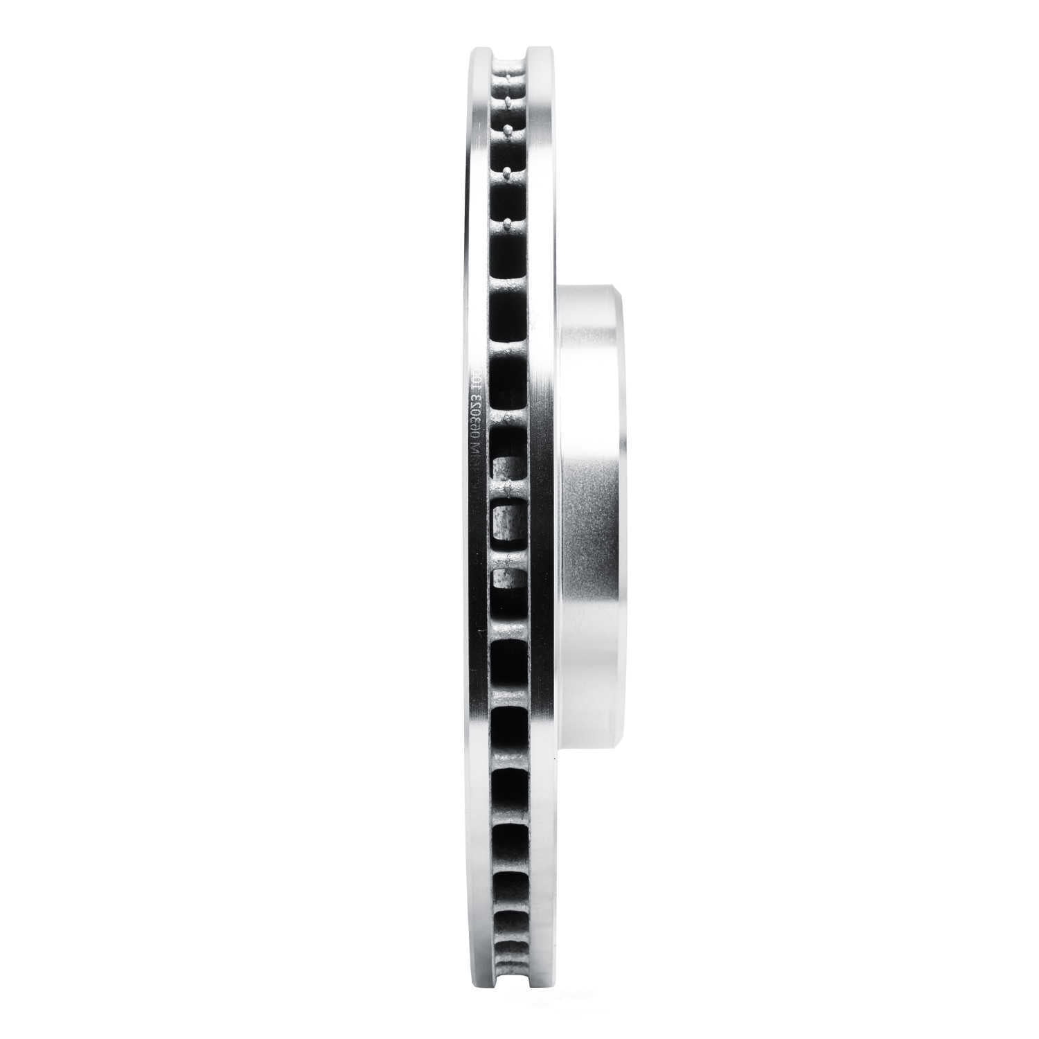 Dynamic Friction Company 631-58037R DFC Brake Rotor - Drilled And Slotted - Silver