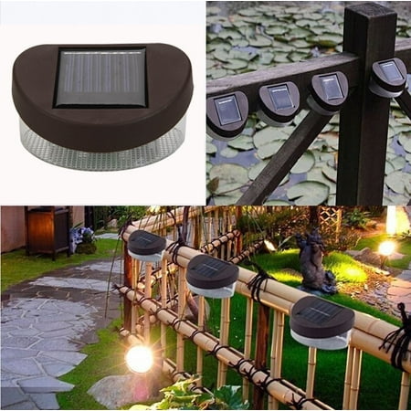 Zimtown Solar Gutter Lights Lighting Outdoor Led Fence Light Zimtown Solar Gutter Lights Lighting Outdoor Led Fence Light Security Lamps For Yard Garden Landscape Pathway Warm White Com