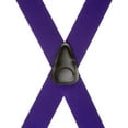 thumbnail image 3 of SuspenderStore Solid Color X-Back Suspenders - 1.5-Inch Wide Elastic - Clip - 4 Sizes Including Big & Tall, 3 of 4